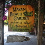 Mayan Beach Garden, near Mahahual, Quintana Roo, Mexico