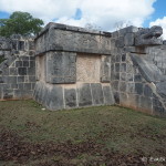 Platform of the Eagles and the Jaguars (Plataforma de Águilas y Jaguares), Chichen Itza, Yucatan, Mexico