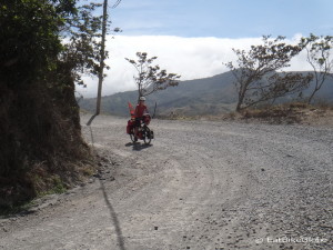 On the dirt road (606) to the coast from Santa Elena, Costa Rica
