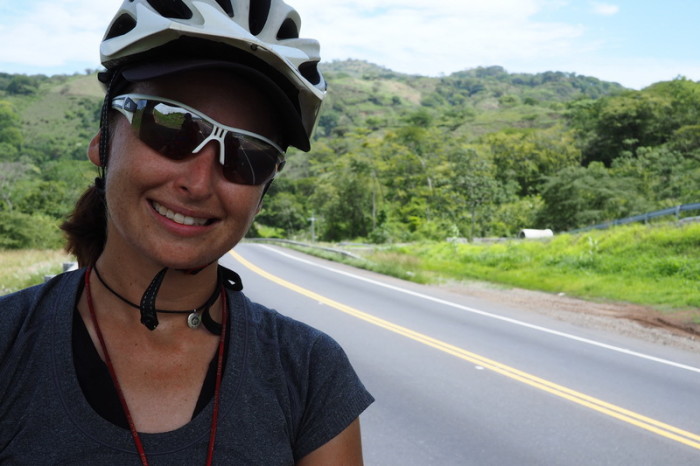 Costa Rica - On the highway to Alajuela, Costa Rica - thankfully we had a huge shoulder!