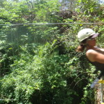 Jo on the Canyon Canopy Tour!