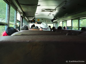 Bus ride from Tilaran to Monteverde, Costa Rica