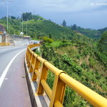 Views on the climb up to Manizales
