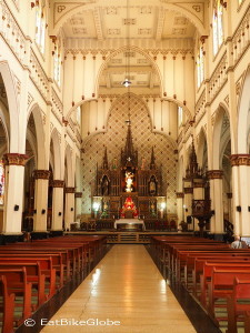 Inside the Templo Del Sagrado Corazon Los Agustinos, Manizales
