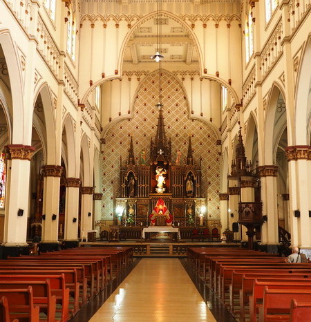 Colombia - Inside the Templo Del Sagrado Corazon Los Agustinos, Manizales
