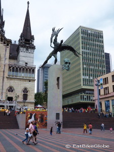 The Bolivar-Condor statue, Plaza de Bolívar, Manizales