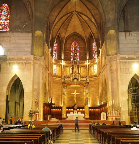 Colombia - Inside the Catedral Basilica Nuestra Señora del Rosario, Manizales