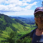 Beautiful views while hiking through the Valley de Cocora