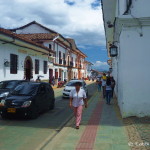 Historic streets of Popayan - the "White City"