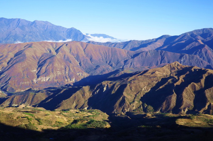 Colombia - Views on the way to Pasto - we are definitely in the Andes now!