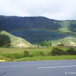 We saw this lovely rainbow on our way to Pasto