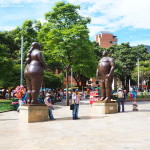 More wonderful sculptures by Fernando Botero, Plaza Botero, Medellin