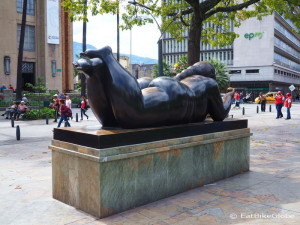 More wonderful sculptures by Fernando Botero, Plaza Botero, Medellin