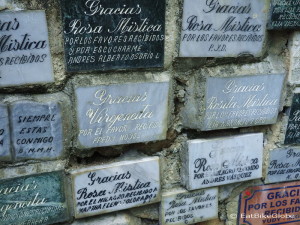 Visit to a shrine patronised by Pablo Escobar's drug cartel, Medellin