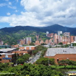 View from the cemetery where Pablo Escobar is buried, Medellin