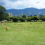 The cemetery where Pablo Escobar is buried, Medellin