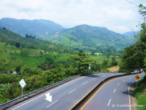Views on the way to Manizales