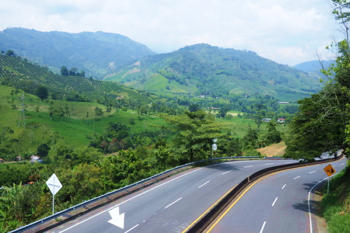 Colombia - Views on the way to Manizales