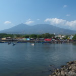 The harbour at La Union, El Salvador