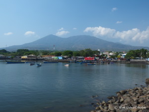 The harbour at La Union, El Salvador