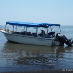 Our boat from La Union, El Salvador to Potosi, Nicaragua