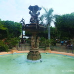 Fountain in the Parque Central, Granada, Nicaragua