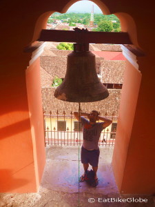 The bell tower, Iglesia de la Merced, Granada, Nicaragua
