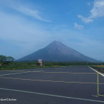 Concepción Volcano, viewed from the runway on Ometepe Island, Nicaragua