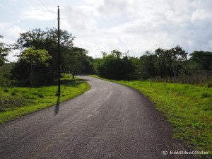 Cycling the back roads from San Carlos to the Costa Rica border, Nicaragua