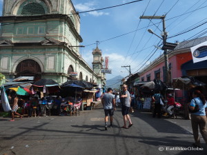 Exploring the streets of Granada, Nicaragua