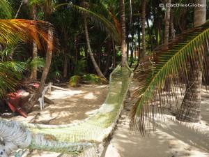Homemade hammock, Little Corn Island, Nicaragua
