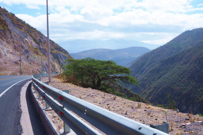 Ecuador - Views from the final climb to Quito