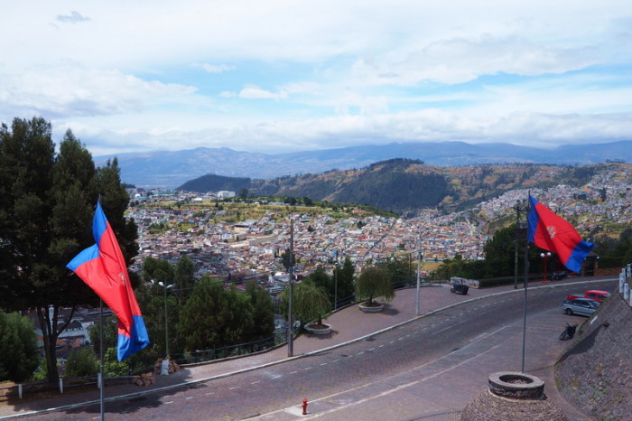 Ecuador - View of Quito from El Panecillo