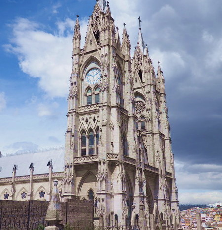 Ecuador - Basilica del Voto Nacional, Quito