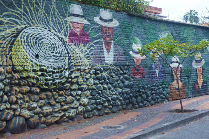 Ecuador - Street murals, Cuenca