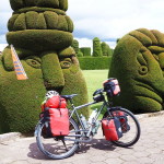 Cool topiary art at the Cemetery in Tulcan