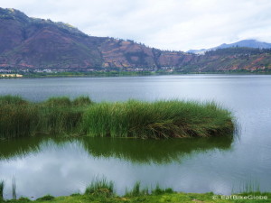 Lake Yahuarcocha, near Ibarra