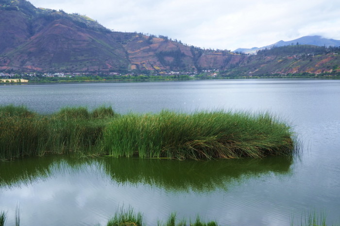 Ecuador - Lake Yahuarcocha, near Ibarra