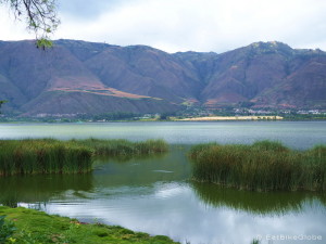 Lake Yahuarcocha, near Ibarra