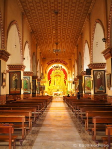 Inside the Santuario Del Senor de las Angustias, Otavalo