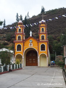 Church on the way to Huaraz