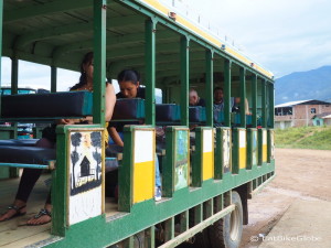 The Ranchera bus from Zumba to La Balsa