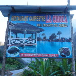 The lovely La Choza Restaurant on the way to Pedro Ruiz