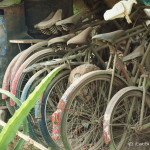 Dusty bicycles on the way to Chachapoyas