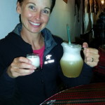 Our first pisco sour, Chachapoyas!