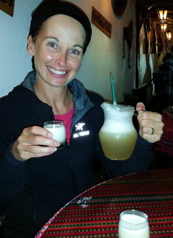 Peru - Our first pisco sour, Chachapoyas!