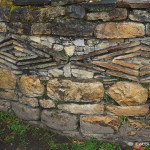 Decorative patterns on some of the ancient buildings, Kuelap