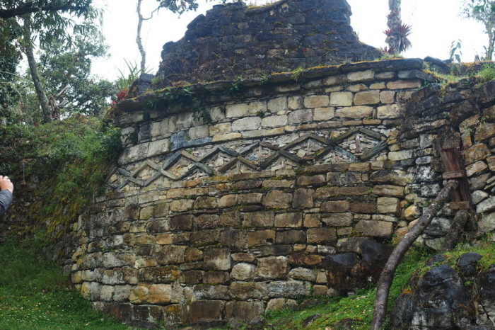 Peru - Remains of ancient buildings in Kuelap