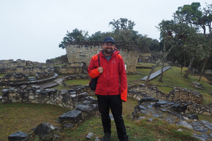 Peru - David at Kuelap