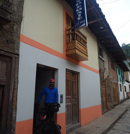 Peru - Our hospedaje in Leymebamba - Hospedaje Diaz